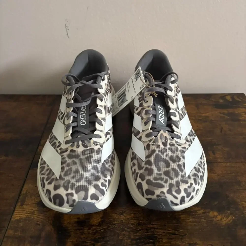 Adidas adizero evo sl leapard print size 7.5 women